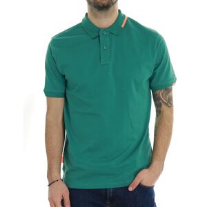 POLO CONTRASTI SUNS VERDE